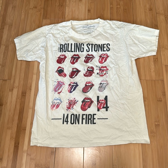 the Rolling Stones Tops - The Rolling Stones 2014 Tour Tshirt